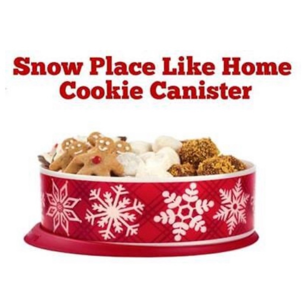 Tupperware Holiday Canister